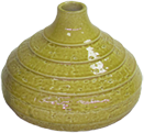vase en terracotta coloré